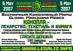 Global marijuana march
